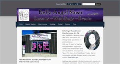 Desktop Screenshot of bellaangelmusic.com